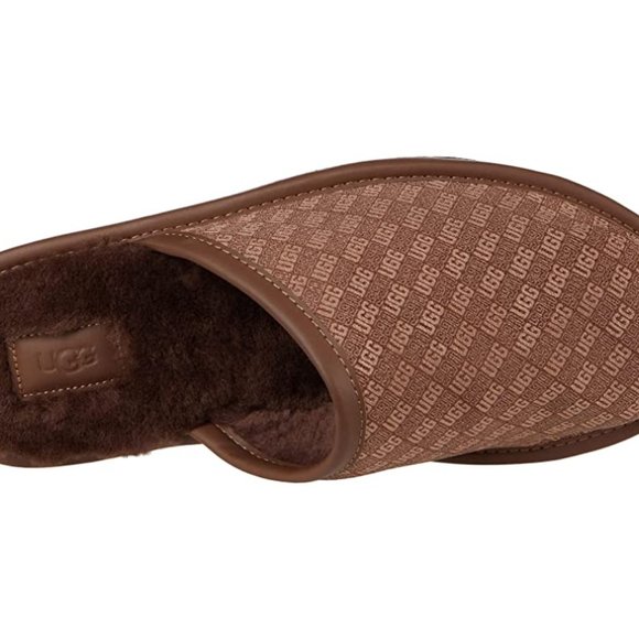 UGG Scuff Logo Jacquard slip-on slipper. Size: 10, 11 - Picture 10 of 11
